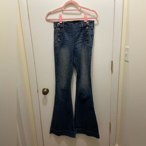 Expressss high wasted flare jeans